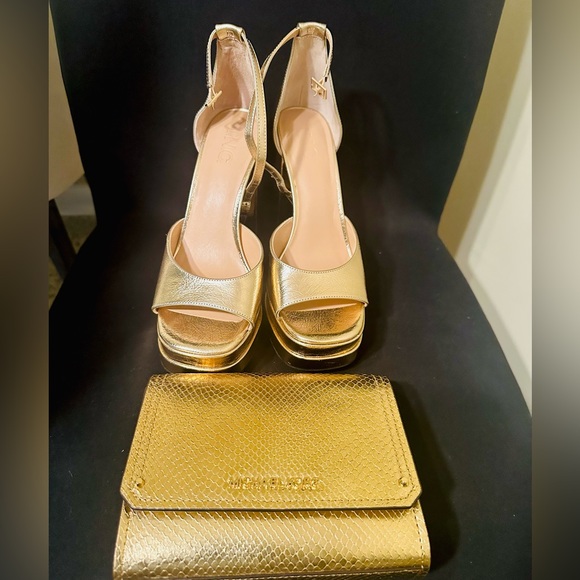 🔥🔥🔥 INC Platform Heels with Matching Michael Kors Bag 💼 - Picture 5 of 6